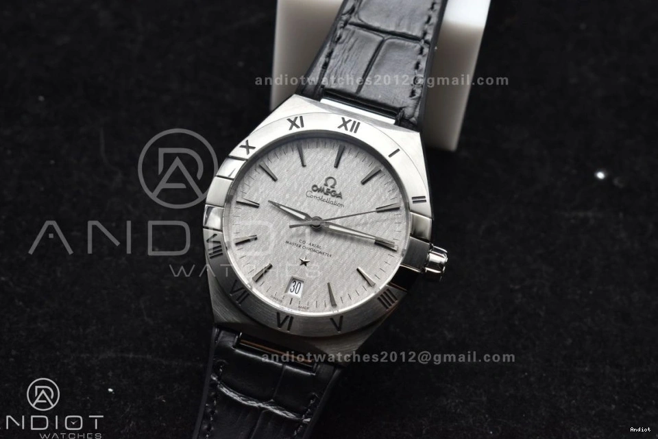 Gummy Constellation Strap Clone A8900 Black VSF Super on Gray Best Dial SS 1:1 Edition 1217